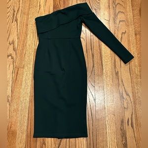 Alieva dark green dress